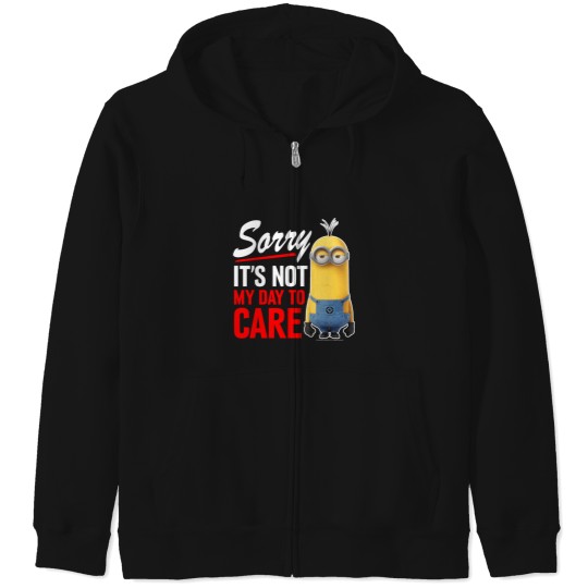 Discover Minions Sorry Its Not My Day To Care   : SALE !! Minion Thug Life Vintage -  90s Rap And The Minions Zip Hoodies