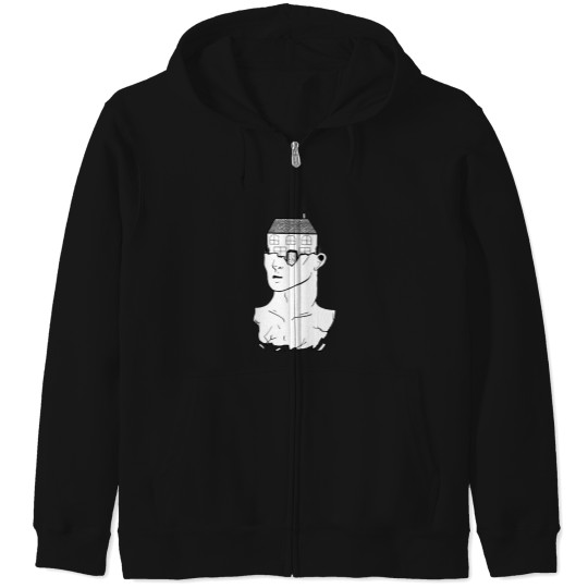Discover Mansion by NF Zip Hoodies