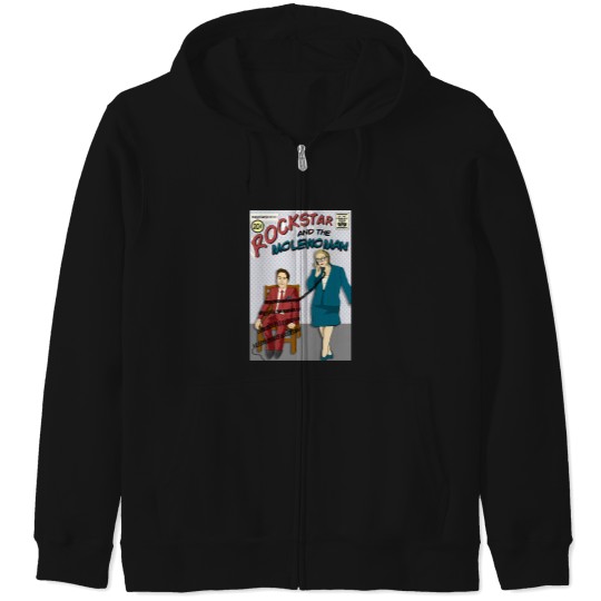 Discover Rockstar and The Molewoman [Roman and Gerri] Zip Hoodies