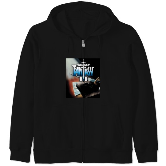 Discover Final Fantasy II Lost Art Zip Hoodies
