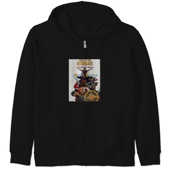 Discover WandaAnd DoctorStrange in the Multiverse Doctor StrangePerfect Gift For you and friends (1) Zip Hoodies