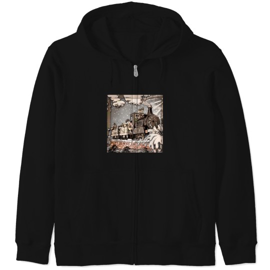 Discover Ivor Early Engine Indie Zip Hoodies