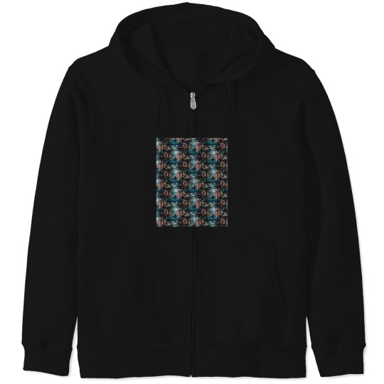 Discover 4741 Futuristic Submarine City Graphic T-Shirt Zip Hoodies