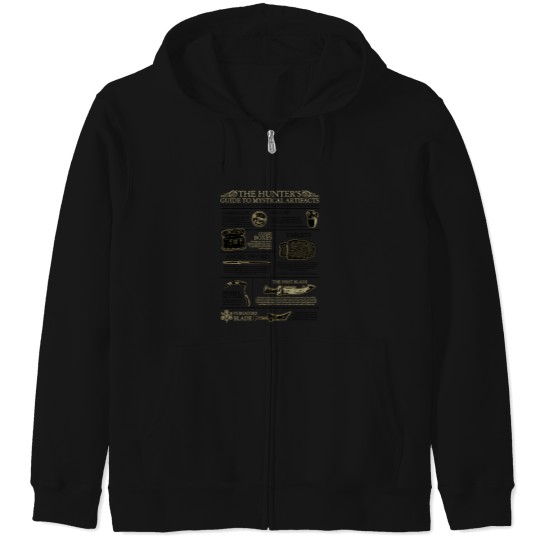 Discover 8836-The-Hunters-Guide-To-Mystical-Artifacts T-Shirt Zip Hoodies