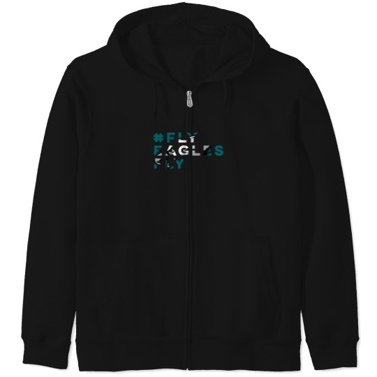 Discover Fly-Eagles-Fly-T-Shirt-(1) Zip Hoodies