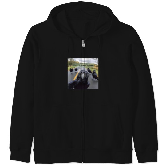 Discover Its-Murder-Out-Here--Funny-Crow-Selfie T-Shirt Zip Hoodies