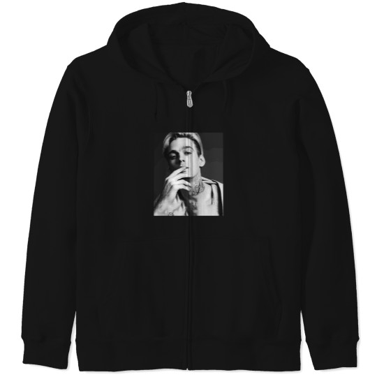 Discover Rest-In-Peace-Aaron-Carter-Aaron-Carter T-Shirt Zip Hoodies