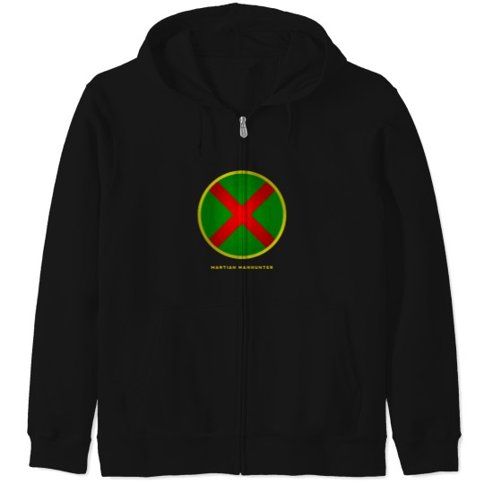 Discover 830-Martian-Manhunter-New-Logo-Design T-Shirt Zip Hoodies