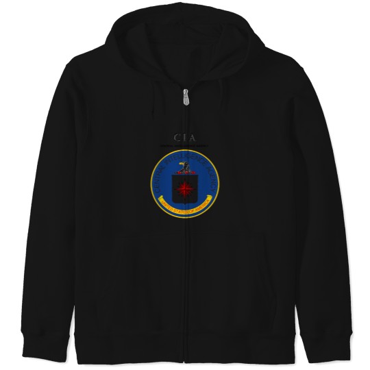 Discover Central Intelligence Agency Classic(1) Zip Hoodies