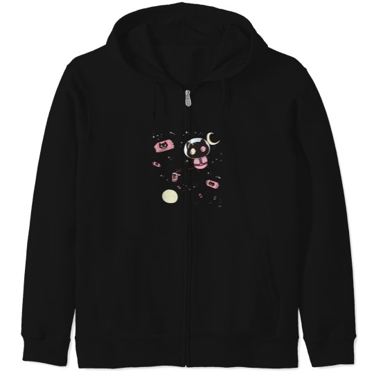 Discover He-Left-His-Family-Behind Zip Hoodies