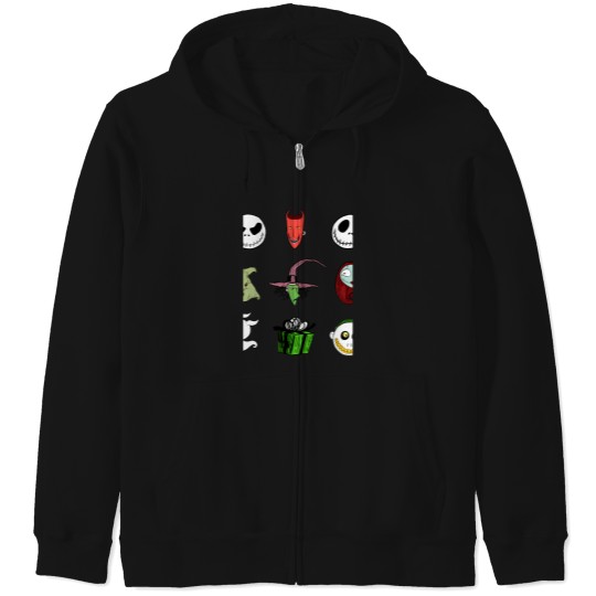 Discover S Nightmare Before Christmas T-Shirt Zip Hoodies