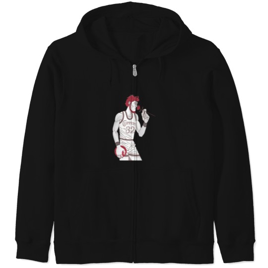 Discover Bill Walton (18) Zip Hoodies