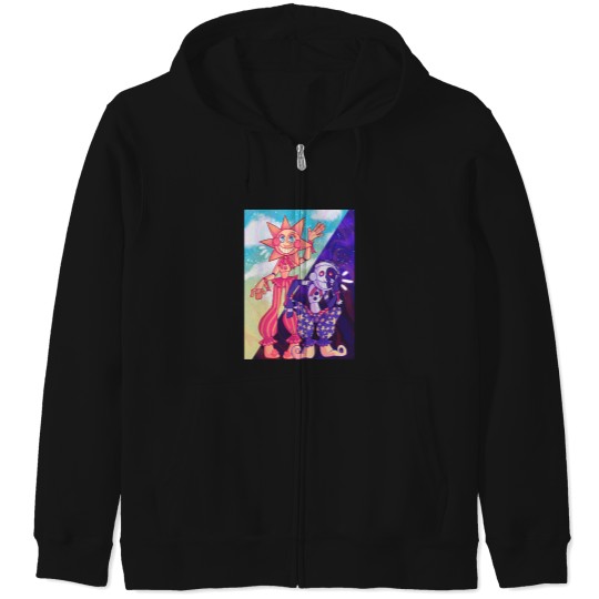 Discover sundrop and moondrop Classic Zip Hoodies