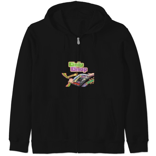 Discover Gnip Gnop Game Zip Hoodies