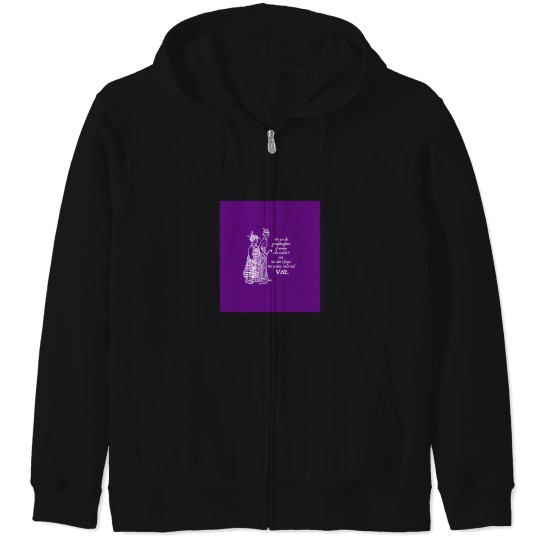 Discover 1581 Granddaughters Who Vote White On Purple Sleeveless Top Zip Hoodies