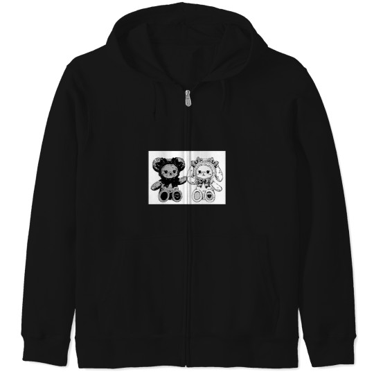 Discover gothic lolita & sweet bears Zip Hoodies