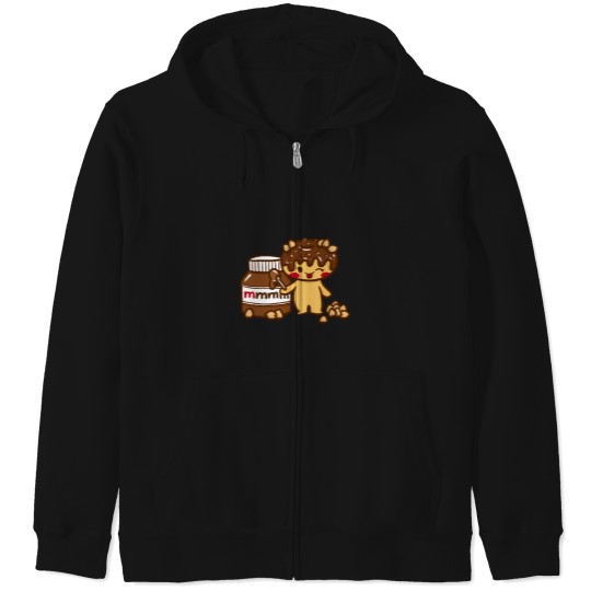 Discover Hazelnut Crunch Zip Hoodies