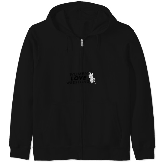 Discover Piledriver Variant - Women Love Wrestling Active T-Shirt Zip Hoodies