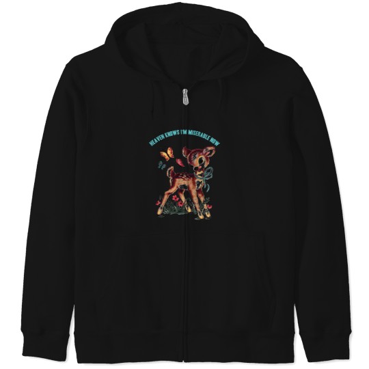 Discover Heaven Knows I'M A Miserable Now (The Smiths) Say No to Sports Zip Hoodies
