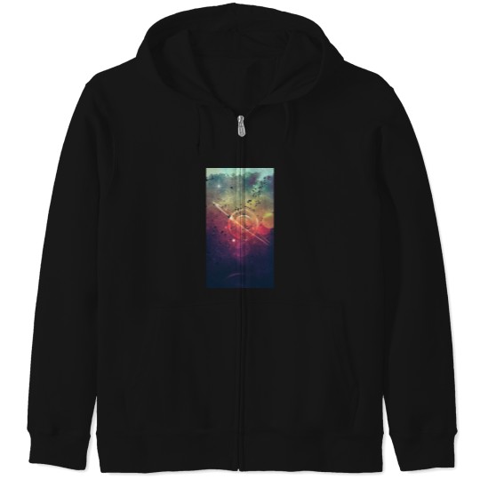 Discover Atmosphere planet sky Zip Hoodies