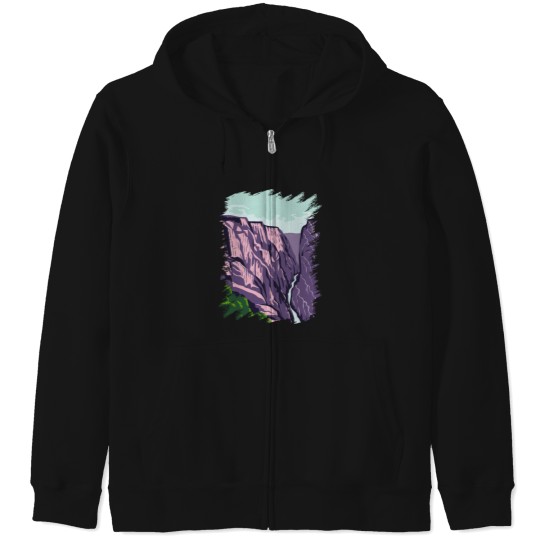 Discover Black Canyon of Gunnison National Park Zip Hoodies