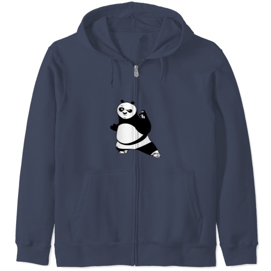 Discover Kung Fu Panda Version 4 Zip Hoodies