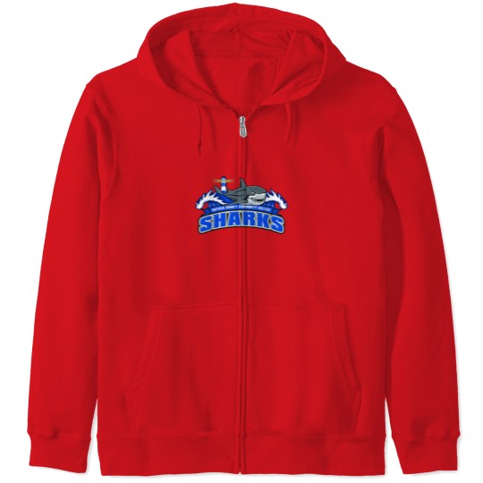 Discover Suffolk Community College Sharks Zip Hoodies