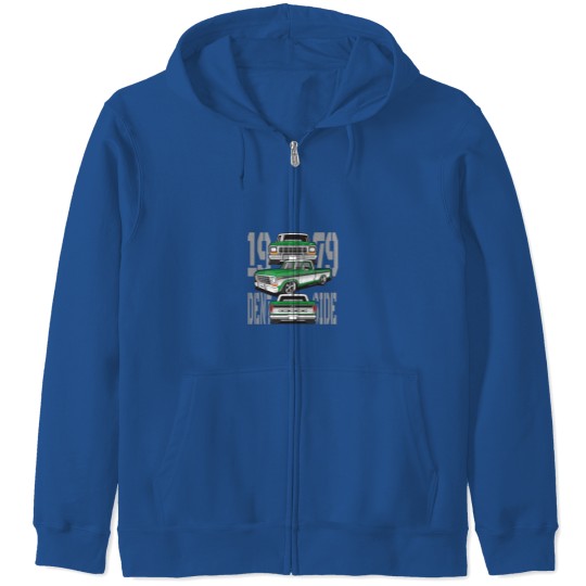 Discover 1979 Dentside Truck Collage Zip Hoodies