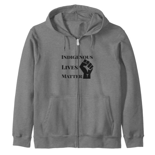 Discover Indigenous lives matter  Classic Zip Hoodies