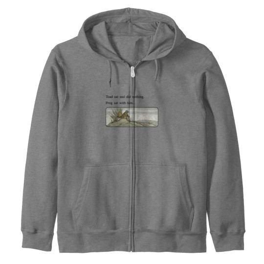 Discover Frog And Toad Zip Hoodies, meme Cottagecore Aesthetic, Gift for friend