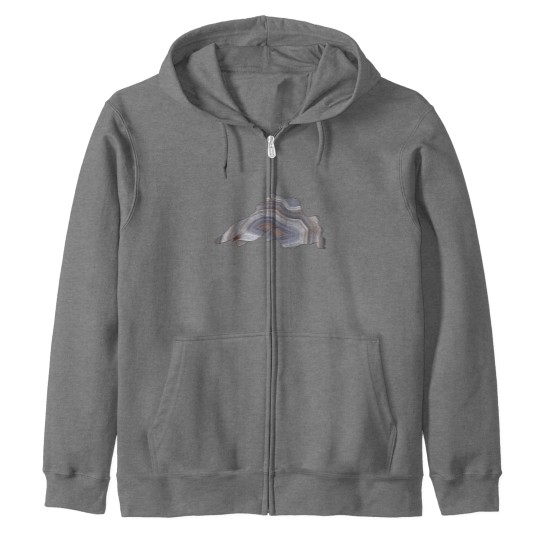 Discover Lake Superior Agate Great for Rockhounds  Agate Lovers Zip Hoodies