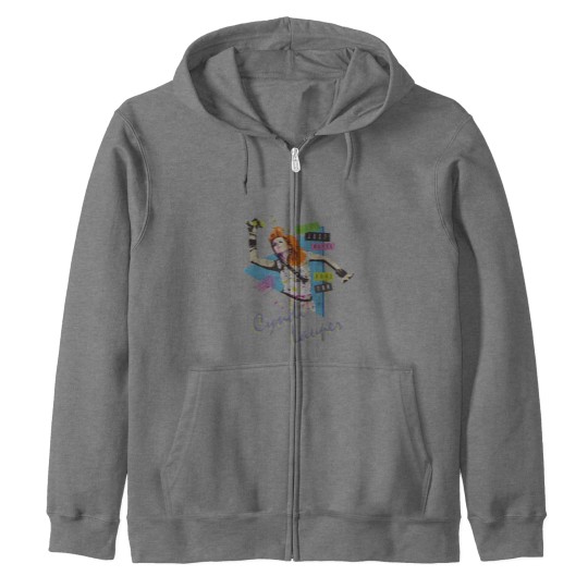Discover Vintage Cyndi Lauper Girls Just Wanna Have Fun Zip Hoodies 80S Music Zip Hoodies