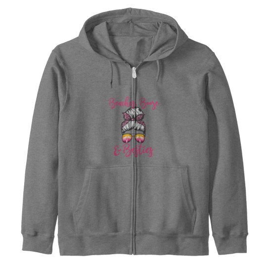 Discover Girls Trip Girls Weekend Friends Beaches Booze & Besties Zip Hoodies