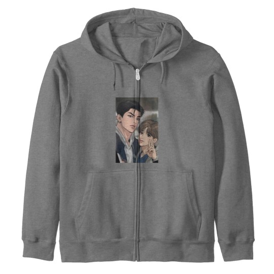Discover Jinx - Kim Dan  Joo Jaekyun Sticker Zip Hoodies