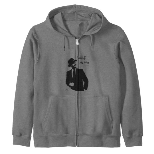 Discover Frank Sinatra: My Way Classic Zip Hoodies