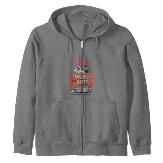 Discover Teenagers From Outer Space Zip Hoodies