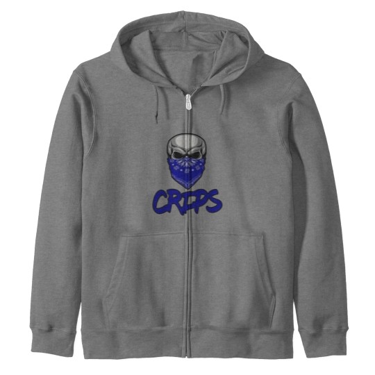Discover Crip For Life Zip Hoodies