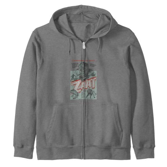 Discover Zaat movie moster Zip Hoodies