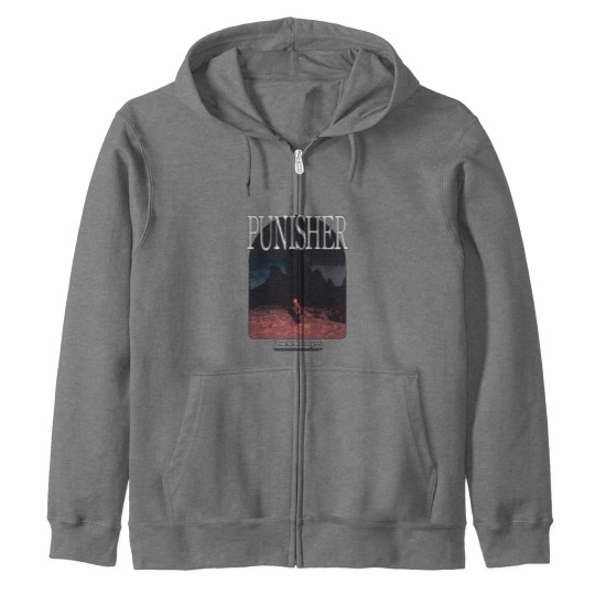 Discover Punisher Alternative Album Zip Hoodies