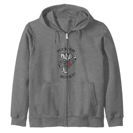 Discover Fck Em BUCKYY Bn Zip Hoodies