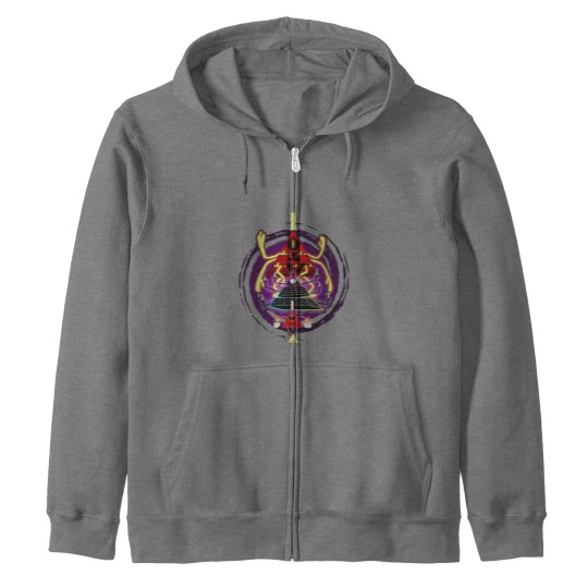 Discover Bill Cipher Gravity Falls Zip Hoodies
