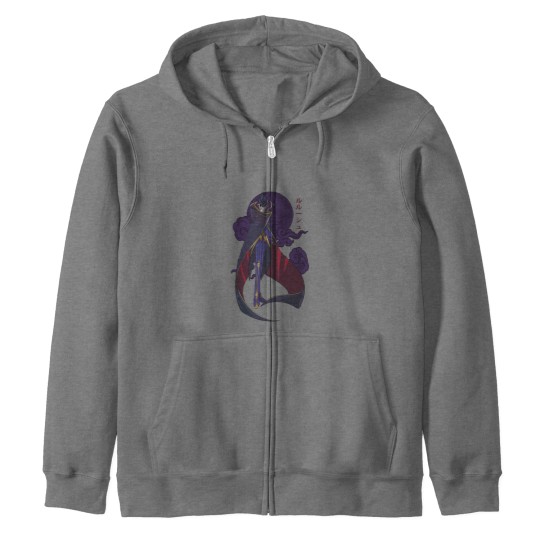 Discover Zero Black Knight - Code Geass Zip Hoodies