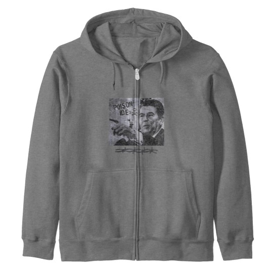 Discover Poison Idea Zip Hoodies Vintage Rock Punk Zip Hoodies