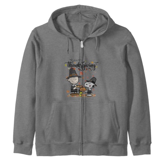 Discover Snoopy Thanksgiving Zip Hoodies