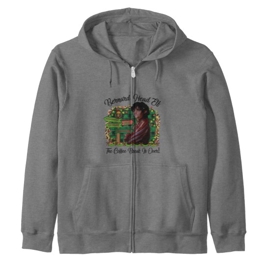 Discover Bernard Head Elf The Coffee Break Is Over The Santa Clause Movie  Zip Hoodies