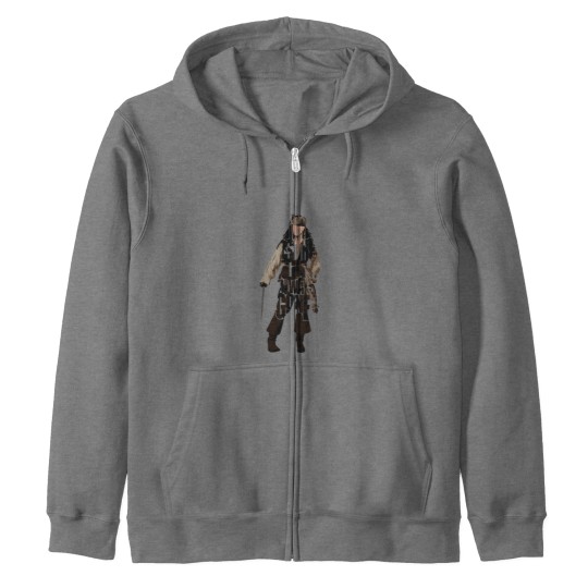 Discover Captain Jack-Sparrow Zip Hoodies