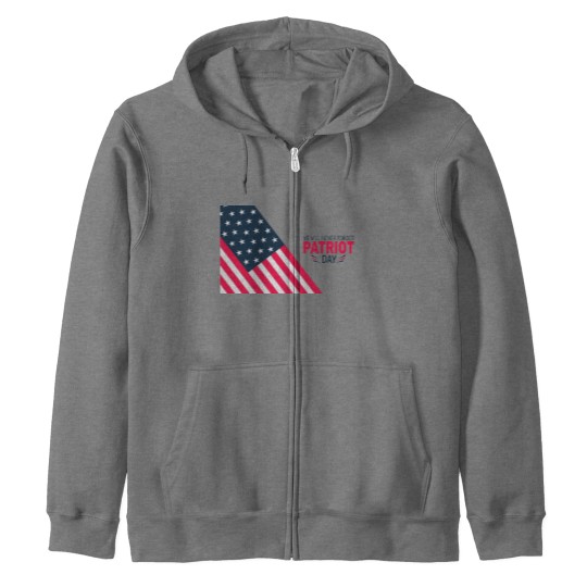 Discover Patriot Day We Will Never Forget Zip Hoodies