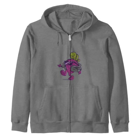 Discover Vegetable Cool Radish Zip Hoodies
