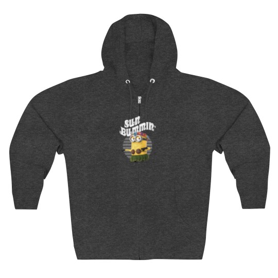 Discover Despicable Me Minions Bob Sun Bummin Hula Graphic Zip Hoodies