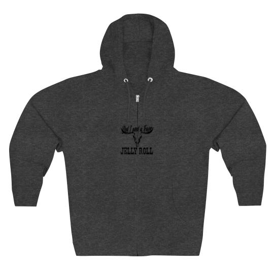 Discover Rap Music Jelly Roll  -  Jelly Roll Songwriter Zip Hoodies
